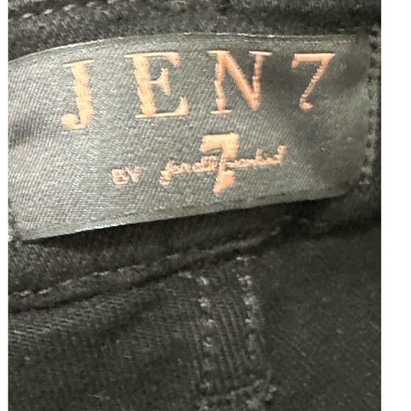 7 for all Mankind black bermuda shorts size 6 - Picture 3 of 10